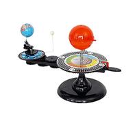 Sibomtex DIY Solar System Model Globe Earth S-un Moon Orbital Planetarium Educational Teaching Tool Astronomy Science Kit for Child Kid