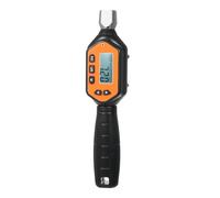 Sibomtex EWM-R-30 14'' Drive Mini Replaceable Head Digital Torque Wrench Handheld Portable Digital Torque Wrench Large Screen with Backlight Sound LED Alarm Real-time Peak Preset Mode 3 Measuring Mode