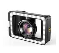 Sibomtex External Cellphone Lens Fill Light 4K Jewelry Macro Photography Fill Light Kit Lens Slide Design Universal Spring Tension Clamp with 50-90mm Clamping Ranges