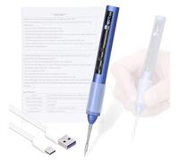 Sibomtex nt Electric Soldering on Portable USB Soldering Station 180-480℃ OLED Display Welding Pen with Temperature Setting and Calibration Function