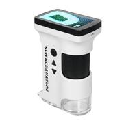 Sibomtex Portable Handheld Micro for Kids 6X~80X HD Micros Catch Video & Photo Pocket Digital Micro 2.7'' Screen with White and UV Lights Educational Science for Children