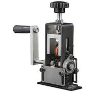 Sibomtex Portable Household We Stripper on Frame High Speed Steel s Manual We Stripping Tool 1-20mm Cable Peeling Machine with Hand Crank Support Use with Hand Electric