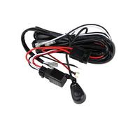 Sibomtex Professional Wing Harness Kit Loom For LED Work Driving Light Bar With Fuse Relay 12V 40A