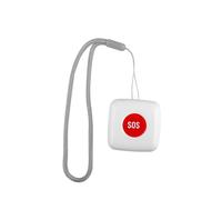 Sibomtex Tuya Zigbee Weless Remote Call Button SOSEmergency Button Caregiver Pager for BedChaFloor Mat Fall Alarm Patient Elderly Disabled Press for Help CaregiverNurse Alert System Work with Tuya Zig
