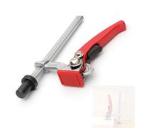 Sibomtex Woodworking Desktop Quick Acting Hold Down Clamp Fixed Clip Quick Hold Bench Dog Clamp Adjustable Ratchet Press for Woodworking Benches