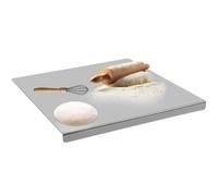 Sibosen 304 Stainless Steel Cutting Board 50x 50cm Large Thicken Chopping Board Pastry Board Worktop,Kitchen Cutting Mat for Kneading Pastry Meat Vegetables Bread