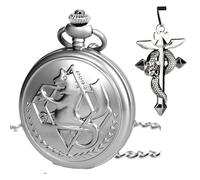 SIBOSUN Doctor Who Pocket Watch Dr. Who Men Quartz Pocket Watch with Chain Antique Full Hunter