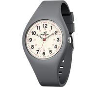 SIBOSUN Nurse Watch for Men Women Silicone Analog Quartz Watches with Second Hand Luminous Watch for Women Wrist Watch Simple Casual Watch Easy to Read Waterproof Watches, 1.a8 Grey White, Japanese