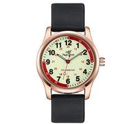 SIBOSUN Nurse Watch for Nurse Doctors Medical Professionals Students Men Women Unisex Easy to Read Dial Second Hand Watch for Nurses Water Resistant Silicone Band, C-a. Rose Gold, Black, White, 15s