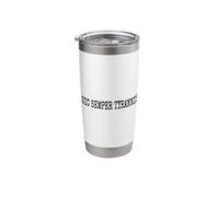 SIC Semper TYRANNIS Latin Phrase Thus Always to Tyrants Stainless Steel Insulated Tumbler