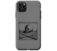Sic Transit Gloria Mundi Motto Gothic Skull Death Symbol Case for iPhone 11 Pro Max