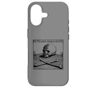 Sic Transit Gloria Mundi Motto Gothic Skull Death Symbol Case for iPhone 17