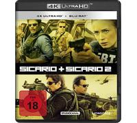 Sicario 1 & 2 (2 4K Ultra-HD) (+ 2 Blu-ray's) (4K UHD Blu-ray) Del Toro Benicio