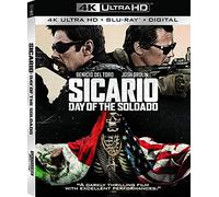 Sicario 2: Day of the Soldado 4k UHD + Blu-Ray + Digital HD with Ul [Region A]