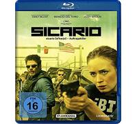 Sicario (Blu-ray) Blunt Emily Del Toro Benicio Brolin Josh Bernthal (US IMPORT)