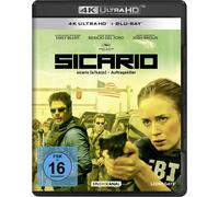 Sicario (4K Ultra-HD) (+ Blu-ray) (4K UHD Blu-ray) Blunt Emily Del Toro Benicio