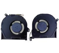 Sicastar New CPU and GPU Cooling Fan for Dell XPS 15 9500 9510 Precision 5550 5560 Series Laptop