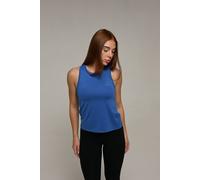 SICATRIX Women's Four-Way Stretch Fabric Racer Vest in Blue | Size: Large SICATRIX Blue L