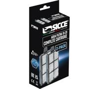 Sicce Aqua Filtra 10-20 Replacement Filter Cartridge for Aquariums, 2-Count for 10 & 20 Internal Filters Mechanical, Chemical, Biological Filtration