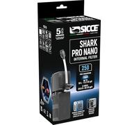 Sicce Shark Pro Nano 250 Internal 65 GPH Aquarium Power Filter up to 13 Gallon Aquariums | Quiet Spray Bar Mini Fish Turtle Pond Tank