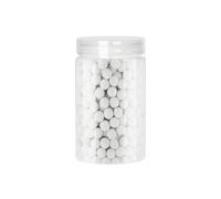 Sicheii Pie Weights for Blind Baking Crust, Reusable Baking Beans, 10 mm Baking Beads Pie Weights, Round White Baking Stones for Pie Crust, Bread Pie Making (700g)