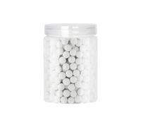 Sicheii Pie Weights for Blind Baking Crust, Reusable Baking Beans, 10 mm Baking Beads Pie Weights, Round White Baking Stones for Pie Crust, Bread Pie Making (1000g)