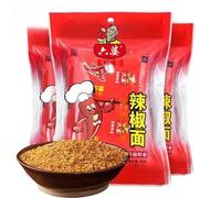 Sichuan specialty: dried red chili pepper sauce, spicy chili sauce 3.52oz/100g, delicious barbecue sauce, for hot pot, spices & seasonings, convenient bagged chili sauce, side dishes (4bags)