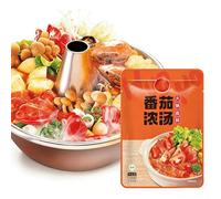 Sichuan Spicy Hot Pot Soup Base: Authentic Chinese Sauce（135g）(165g Spicy Dipping Sauce)(135g Tomato Broth Hot Pot Base)