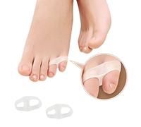 SiChun 1 Pair of Gel Little Toe Separators Valgus Correctors Straighteners Pain Relief