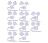 Sichuny 10 x Aquarium CO2 Diffuser Carbon Dioxide Reactor with Ceramic Disc + 20 Suction Cups