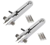 Sichuny 2 x Watch Strap 6825 Standard Spring Bar Removal Repair Band Repair Tool, silver