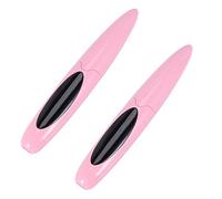 Sichuny 2X Electric Heated Eyelash Curler USB Charge Makeup Curling Kit Long Lasting Natural Eye Lash Curler Pink