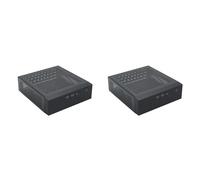 Sichuny 2X M09 HTPC Host Mini ITX Computer Chassis DC Power Supply Industrial Control Chassis Home Desktop Computer Case