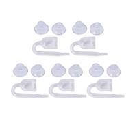 Sichuny 5 x Aquarium CO2 Diffuser Carbon Dioxide Reactor with Ceramic Disc + 10 Suction Cups