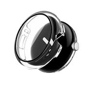 Sichy Case with Screen Protector for Google Pixel Watch2/1 41mm, Full Coverage Premium PC Hard Thin Cover Scratch Resistant Protective Screen Cover Case Compatible with Google Pixel Watch, Clear