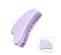 Sichy Lymphatic Contour Face Brush - Soft Silicone Bristle Lymphatic Drainage Massager, Facial Sculpting Tool for Chin & Jawline, Gentle Lymphatic Face Brush for Daily Skincare & Spa Treatments
