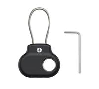 Sichy SmartTag2 Holder for Samsung Galaxy SmartTag 2 with Wire Cable, Anti Lost, Anti-Scratch Keyring Case for Pet Collar, Key, Bag, Luggage - 360° Protective Smart Tag 2 Accessory Cover