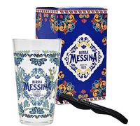 sicilia bedda - Limited Edition 0.2 cl Messina Beer Glass - Tribute to Sicilian Artists with Bottle Opener (Caltagirone)