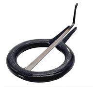 Sicilia Bedda - Marranzano Siciliano Originale - Sicilian Wind Chime - Handmade Cast Iron Product (10 CM, BLACK CAST)