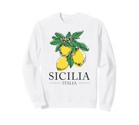Sicilia Italia Sicily Italy Lemon Souvenir Sweatshirt