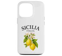 Sicilia Italian Souvenir Italy Lemons Sicily Men Women Kids Case for iPhone 13 Pro
