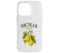 Sicilia Italian Souvenir Italy Lemons Sicily Men Women Kids Case for iPhone 14 Pro Max