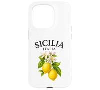 Sicilia Italian Souvenir Italy Lemons Sicily Men Women Kids Case for iPhone 15 Pro