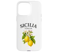 Sicilia Italian Souvenir Italy Lemons Sicily Men Women Kids Case for iPhone 15 Pro Max