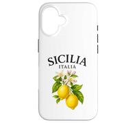 Sicilia Italian Souvenir Italy Lemons Sicily Men Women Kids Case for iPhone 16