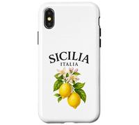 Sicilia Italian Souvenir Italy Lemons Sicily Men Women Kids Case for iPhone X/XS