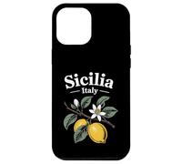 Sicilia Italian Souvenir Italy Lemons Souvenirs from Sicilia Case for iPhone 12 Pro Max