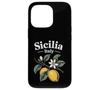 Sicilia Italian Souvenir Italy Lemons Souvenirs from Sicilia Case for iPhone 13 Pro