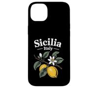 Sicilia Italian Souvenir Italy Lemons Souvenirs from Sicilia Case for iPhone 14 Plus
