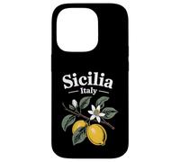 Sicilia Italian Souvenir Italy Lemons Souvenirs from Sicilia Case for iPhone 14 Pro